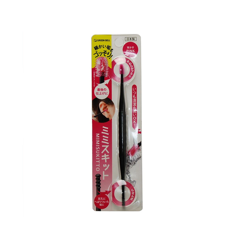 GREENBELL Spiral Rubber Earpick Brush