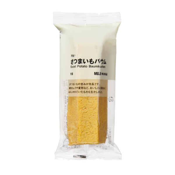 MUJI Irregularly Shaped Sweet Potato Baumkuchen