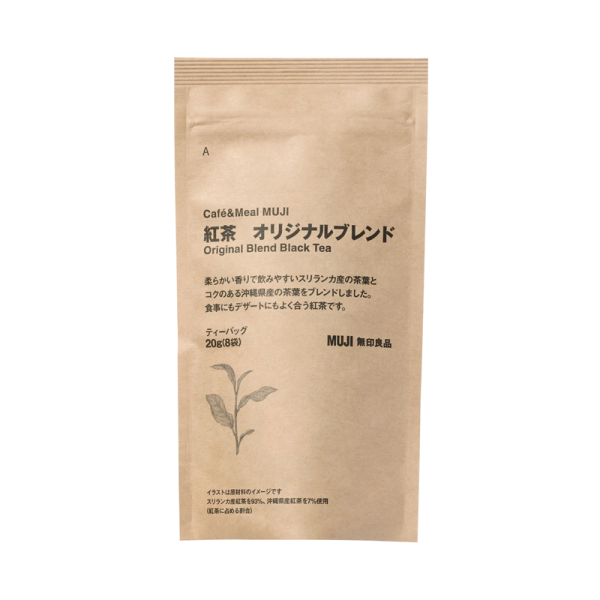 MUJI Muji Original Black Tea 20g × 8 Bags