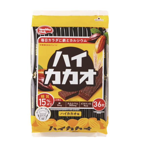 HAMADA High-cocoa chocolate wafer biscuits 36 pieces 250g