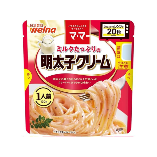 Nissin Flour Mentaiko Cream Pasta Sauce 130g
