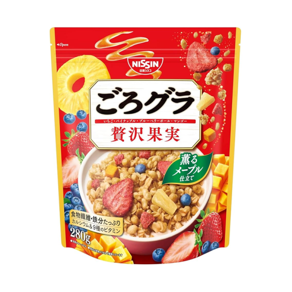 NISSIN Freeze-Dried Maple Flavored Instant Cereal Breakfast 280g