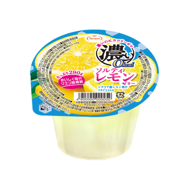 TARAMI Zero-Calorie Salted Lemon Jelly 200g