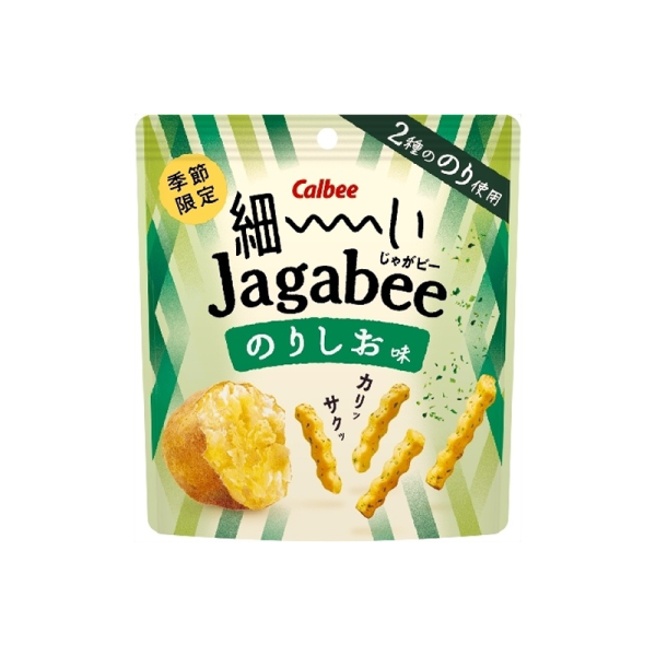 CALBEE Jagabee Thin Potato Fries with Seaweed (Light Salt) 35g