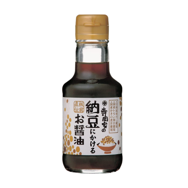Teraoka Organic Brewed Organic Natto Soy Sauce for Rice Mixing 150ml
