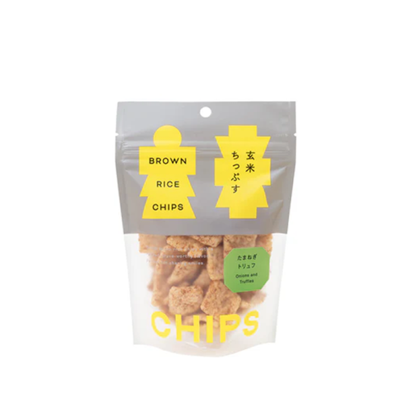 Chuoken Brown Rice Flakes Onion Truffle Flavor 40g