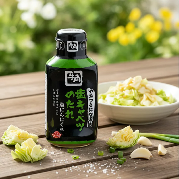 GYU-KAKU Sauce, Salty Garlic & Garlic Cabbage Seasoning BBQ Sauce 210g