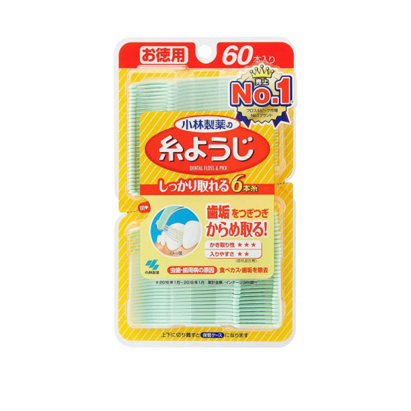 KOBAYASHI Interdental Floss Pick 60 pcs