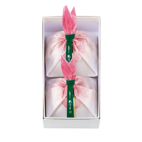 Confectionery Shop Seikan-in – White Peach Jelly 2 pieces