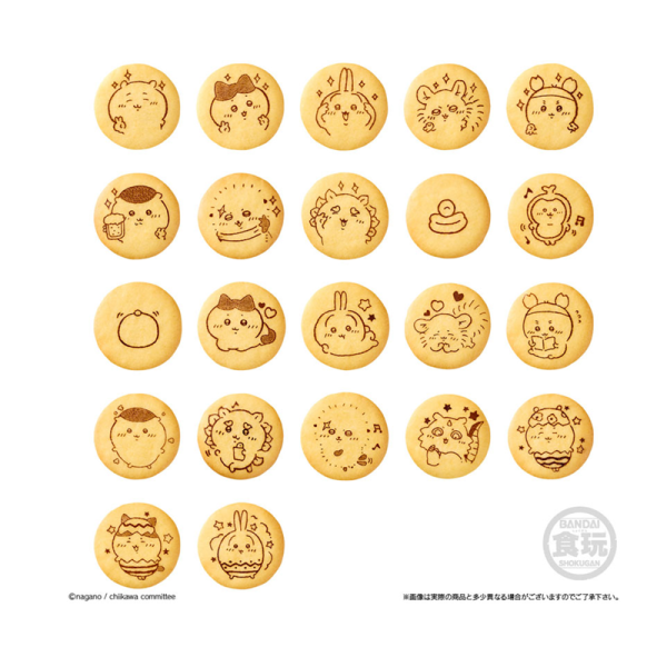 BANDAI Kawaii plush toys, cookies, and food toys – 10 different styles available (random design).