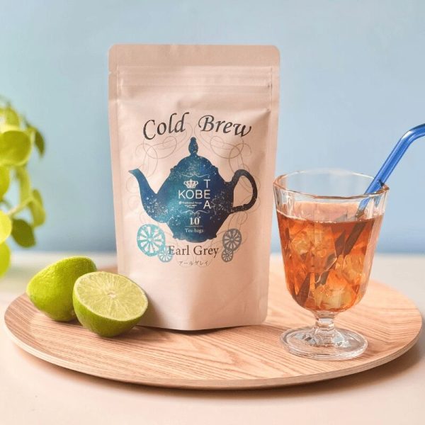 Kobe Black Tea Cold Brew Earl Grey Tea Bags 5g x 10 bags