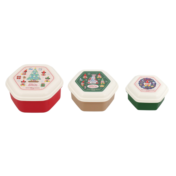 Disney 2023 Christmas Limited Edition Bento Box Set (3 Sets)