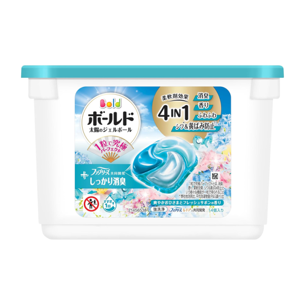 P&G Bold 4D Laundry Detergent Pods, Fresh Floral Scent, 14 Pods