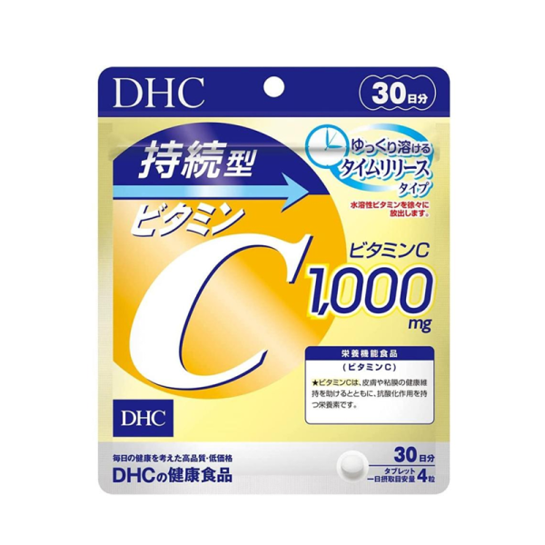 DHC Sustained-Release Vitamin C 30-Day Supply
