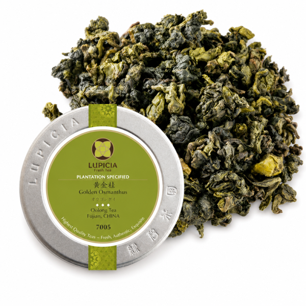 LUPICIA Golden Osmanthus Oolong Tea Tin 50g