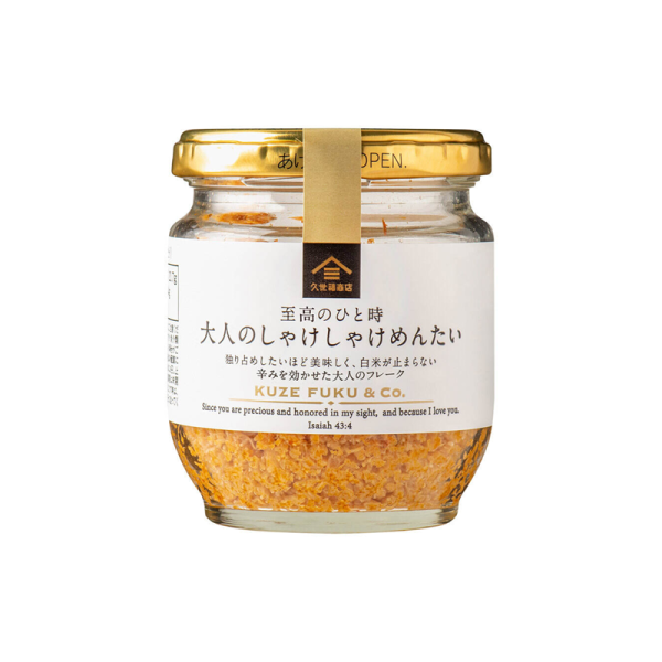 Kuzefuku Shoten Salmon Mentaiko Flakes 80g
