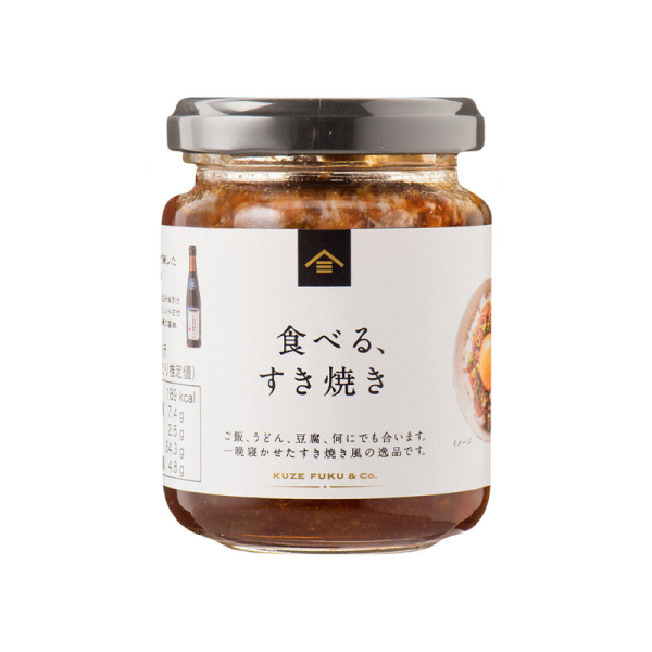 Kuzefuku Shoten Sukiyaki-Style Rice Topping Sauce 130g