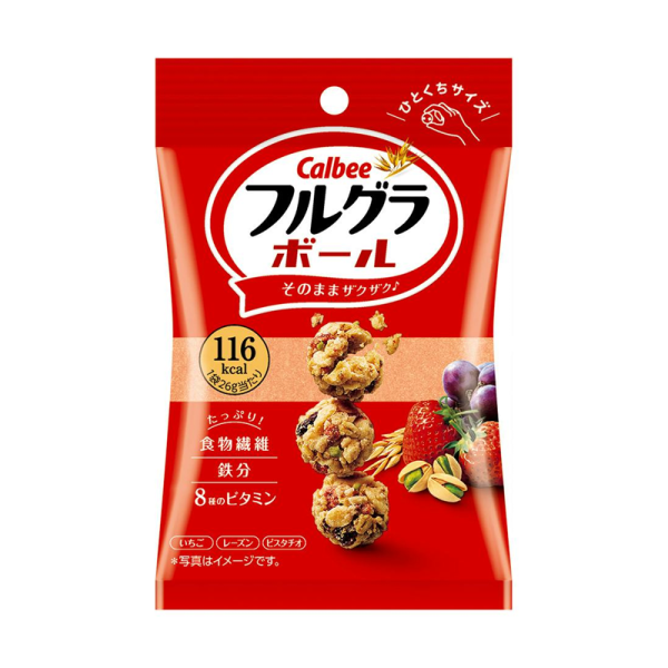 CALBEE Frugra Granola Bites Original Flavor 26g