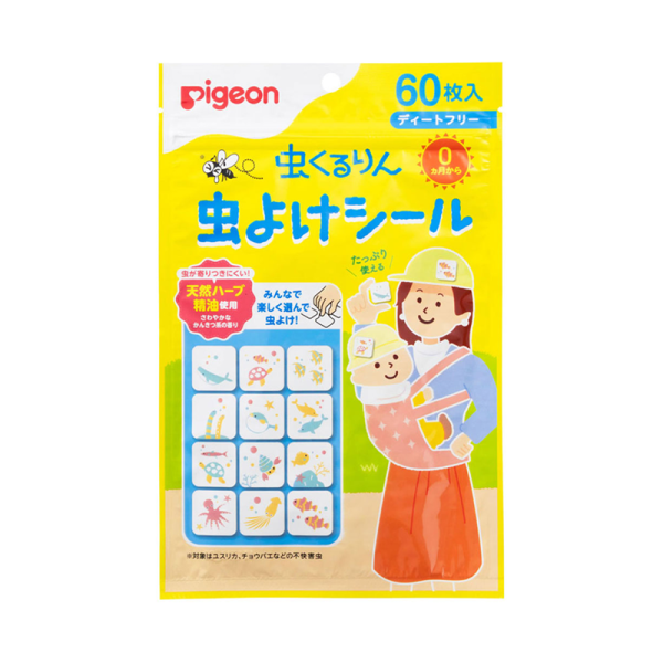 PIGEON Insect Repellent Stickers 60 pcs