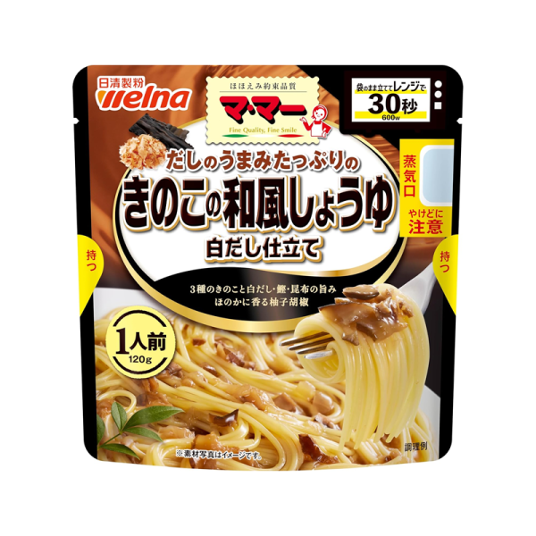 Nisshin Seifun Japanese Dashi Mushroom Soy Sauce Pasta Sauce 120g