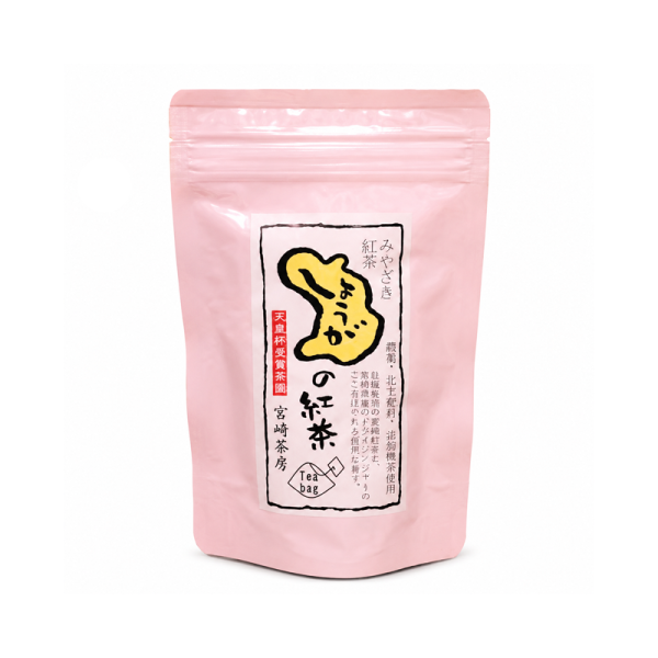 Miyazaki Sabou Ginger Black Tea Bags 3g × 12 Bags