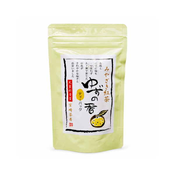 Miyazaki Sabou Yuzu Black Tea Bags 2g × 25 Bags