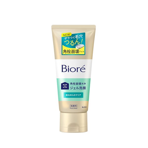 Biore Home Spa Gel Cleanser – Smooth and Clear Skin 130g
