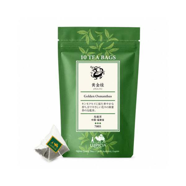 LUPICIA Huang Jin Gui Oolong Tea 10 Tea Bags