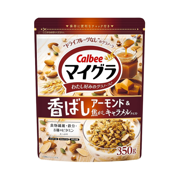 CALBEE My Granola Almond Caramel Flavor 350g
