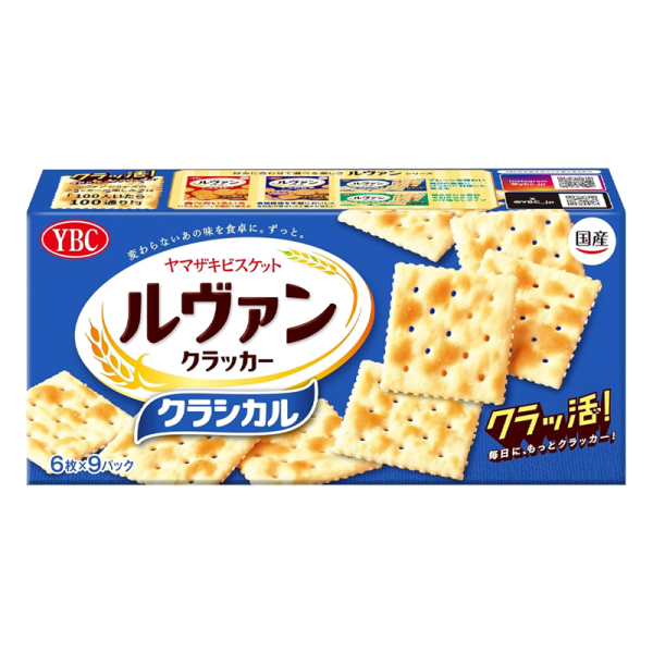YBC Levain Wheat Fermented Soda Crackers 54 Pieces