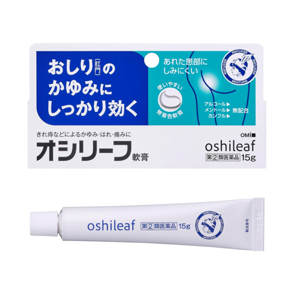 [Designated Class 2 Pharmaceutical Product] Oshileaf Ointment 15g