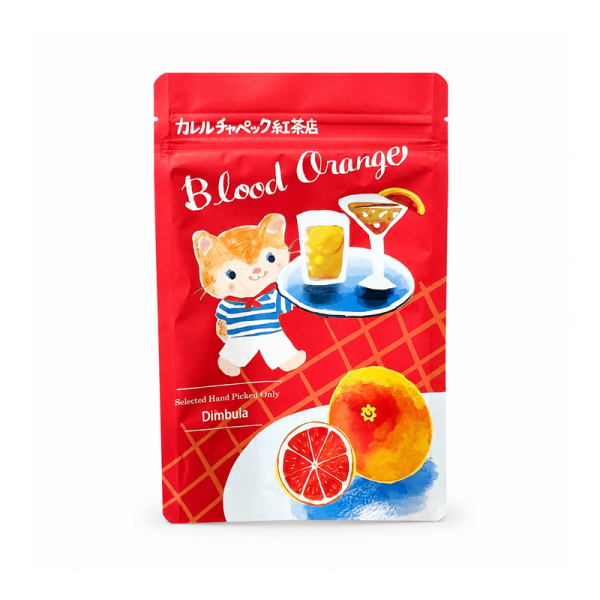 Karel Capek Blood Orange Cold Brew Black Tea Bags 8 Bags