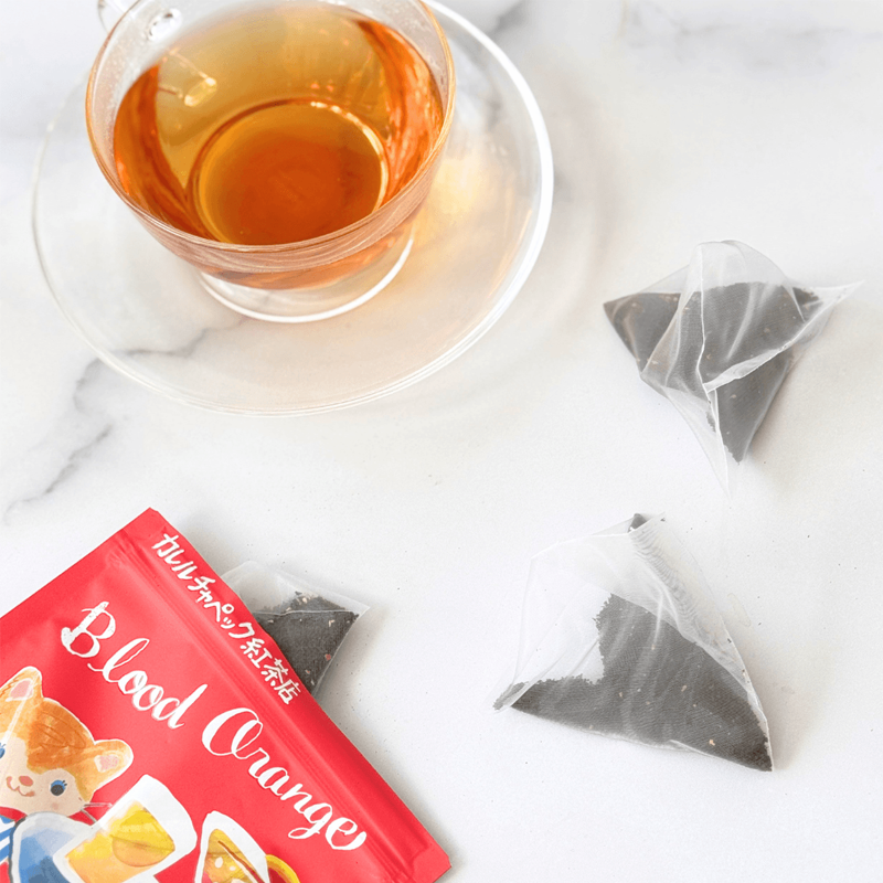Karel Capek Blood Orange Cold Brew Black Tea Bags 8 Bags - Görsel 6