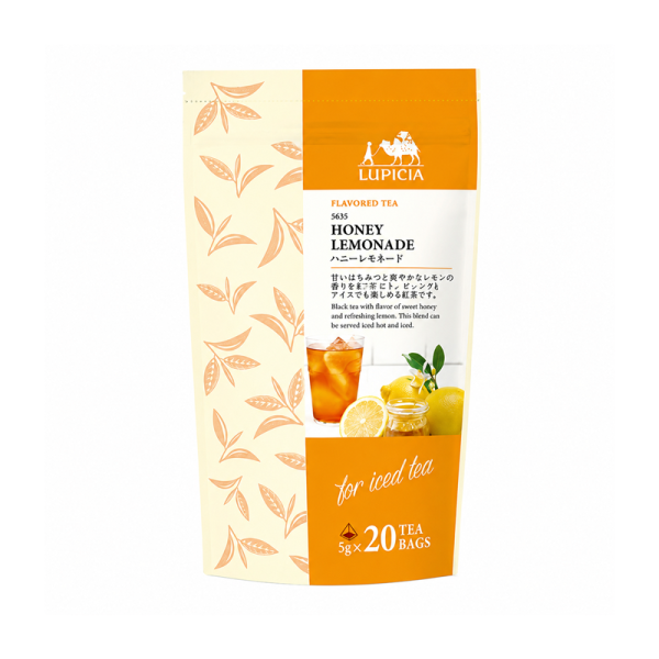 LUPICIA Honey Lemon Black Tea Bags 5g × 20 Bags