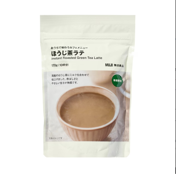 MUJI Café at Home Hojicha Roasted Green Tea Latte 170g