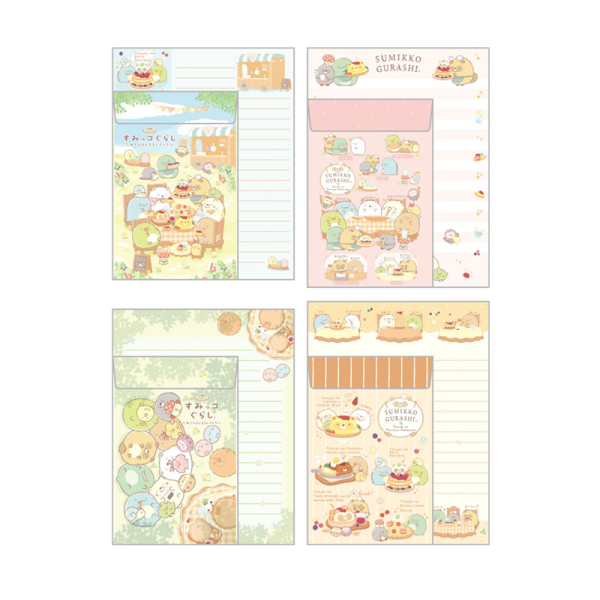 SAN-X Sumikko Gurashi Forest Restaurant Stationery Set (4 Types) LH85201