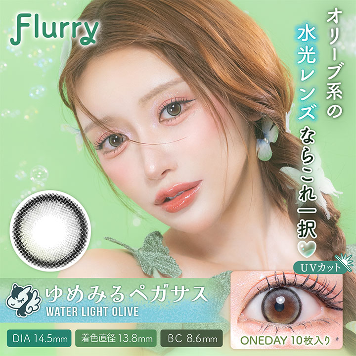 Flurry 1Day, DIA|14.5mm 10pcs Color Contact Lenses
