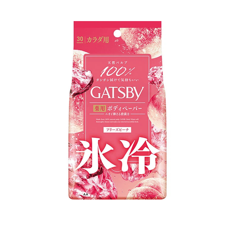 GATSBY Cooling Antibacterial Body Wipes (Multiple Scents) - Slika 5
