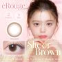 eRouge 2-week Sheer Brown DIA|14.1mm 6pcs Color Contact Lenses