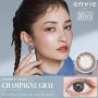 envie 1Day Champagne Gray DIA|14.0mm 10pcs Colore Contact Lenses