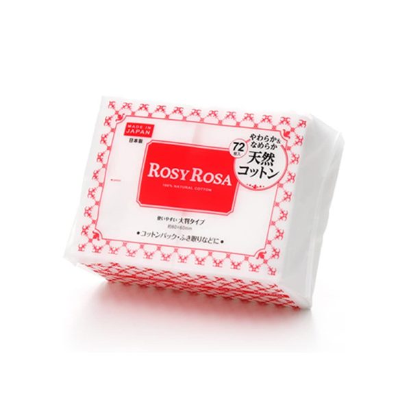 ROSY ROSA Large Cotton Pads (72 Count)